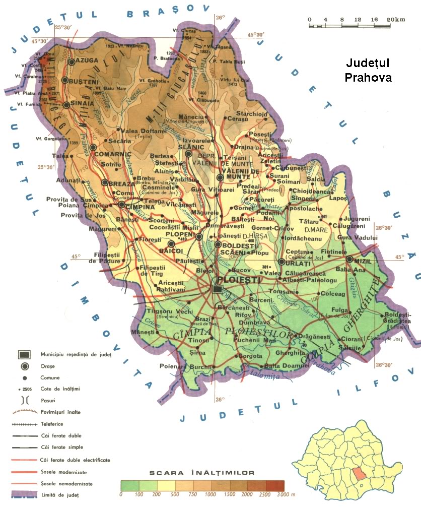 Harta Rutiera Romania Pe Judete