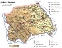 Harta Judetului Suceava