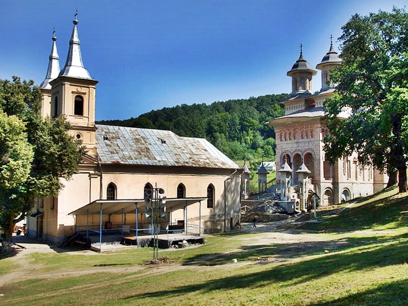 manastirea nicula harta rutiera Mănăstirea Nicula | Obiective Turistice   Harta Romaniei