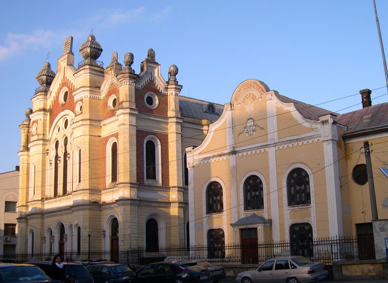 Satu Mare: Sinagoga, The Great Temple in Satu Mare, also ca…